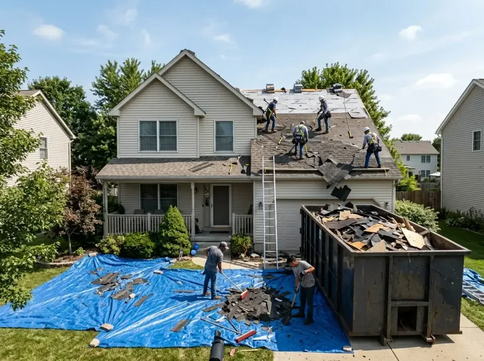roof-replacement-debris-remova-004 — frequently asked questions, Cheapest Dumpster Rentals in Seal Beach, CA